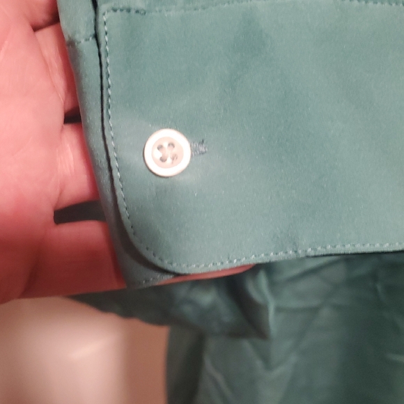 Ralph Lauren Teal Blouse NWT - Picture 6 of 8